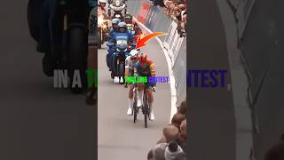 Final Sprint Pedersen vs Vanderpoel cycling vanderpoel pedersen bike [upl. by Kiersten443]