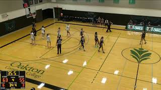 Oakton College Womens Basketball vs College of Lake County 13024 [upl. by Donough]