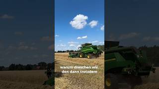 Wie trocknet ihr euer Erntegut landwirtschaft ernte getreide johndeere farming agri landwirt [upl. by Ah]