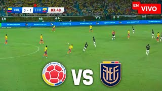 Colombia vs Ecuador EN VIVO  ELIMINATORIAS CONMEBOL 2026 [upl. by Onirefes]