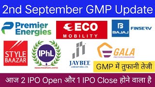 ECO Mobility IPO  Premier Energies IPO  Baazar Style Retail IPO  Bajaj Housing Finance IPO [upl. by Rustie89]