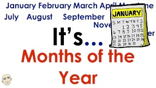 Months of the Year  Easy English Conversation Practice  ESL [upl. by Searby405]