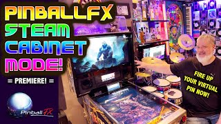 PinballFX Steam Cabinet Mode [upl. by Huberman]