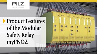 Modular Safety Relay myPNOZ An Overview of the Product Features  Pilz [upl. by Tippets895]