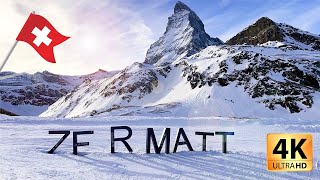 Skiing in Zermatt Paradise 2024  4K UHD [upl. by Avaria253]