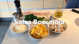 Alto Pasti  Receta Pasta en Salsa Boscaiola [upl. by Adaha]