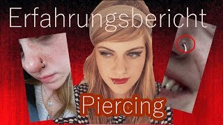 MEINE PIERCING GESCHICHTE  A Neverending Story  Erfahrungsbericht  Ladieh Tieytsch [upl. by Otecina278]