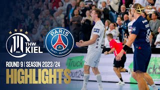 THW Kiel vs Paris SaintGermain Handball  Round 9  EHF Champions League Men 202324 [upl. by Aihset]