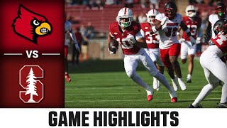 Louisville vs Stanford Game Highlights  2024 ACC Football [upl. by Gonta]