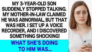 My Sons Silence Reveals Mother in laws Dark Secrets Shocking Hidden Footage [upl. by Claudette162]