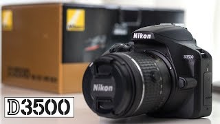 Nikon D3500 Unboxing and first impressions v Nikon D3400 [upl. by Nanis]