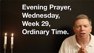 Evening Prayer Wednesday Week 29 Ordinary Time [upl. by Raynold]