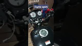 Sigma sport 125 Сигма спорт 2024 motorcycle travel snow [upl. by Reinhard]