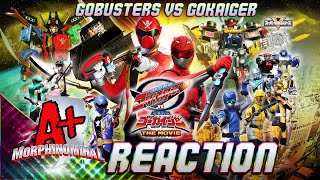 GoBusters vs Gokaiger The Movie REACTION  Phantom Ranger Keys  A Morphinominal [upl. by Bohaty]