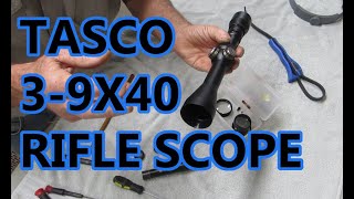 Tasco 39x40 Rifle Scope Whats Inside [upl. by Thomajan]