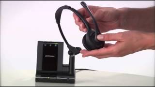 Plantronics Savi 700 wirelss headset  Business Phone Systems  Hi Country Wire and Telephone [upl. by Esilehc]