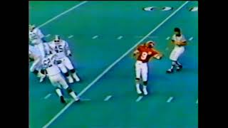 CFL 1984 SASKATCHEWAN ROUGHRIDERS AT CALGARY STAMPEDERS [upl. by Cutlor710]