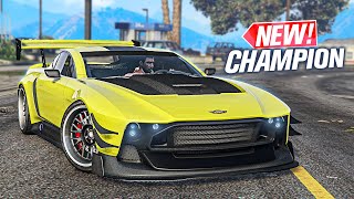 GTA 5 Online  NEW Dewbauchee Champion CUSTOMIZATION Aston Martin Victor [upl. by Middleton]