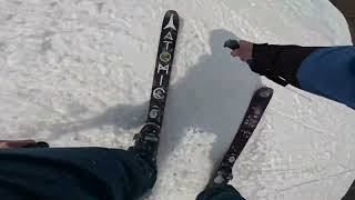 Skiing Killington Vermont POV ASMR [upl. by Piane]