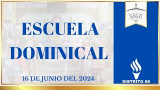 Escuela Dominical LLDM Playa Linda 16062024 [upl. by Jarrow]