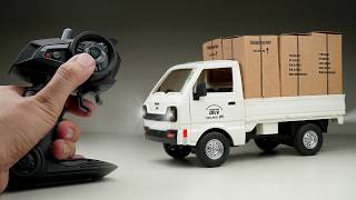 Unboxing of RC Delivery Truck 😎  Remote Control Suzuki Carry Pickup [upl. by Eiduam881]