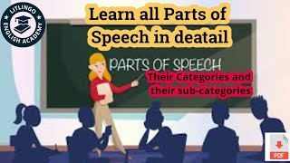 Parts of Speech [upl. by Ilegna]