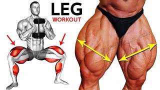 7 BEST LEG EXERCISES TO GET WIDE THIGH WORKOUT 🎯 [upl. by Dibri57]