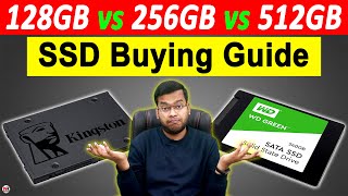 128GB vs 256GB vs 512GB SSD  Kitna How Much SSD is Enough for Laptop Gaming Programming Editing [upl. by Ahsinal]