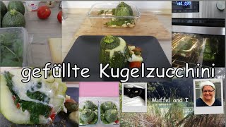 vegetarisch gefüllte Kugelzucchini [upl. by Mutua831]