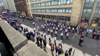 Whiterock Belfast Flute Band  Annual Boyne Celebrations Glasgow 2023 [upl. by Heddy]