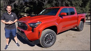 Is the 2024 Toyota Tacoma TRD Sport 6speed manual the PERFECT new truck [upl. by Monro]