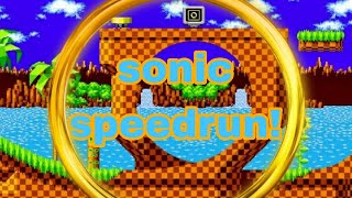 sonic speedrun  27 seg [upl. by Solly]