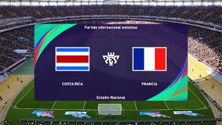 Modo carrera jugador liga Promerica Costa Rica Vs Francia [upl. by Huskamp]