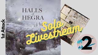 Halls of Hegra by Tompet Games solo livestream 1st Attack [upl. by Garner]