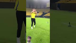 Ronaldo action amp Mr Beast football payal shortvideo soccer shortvideo [upl. by Aenea8]