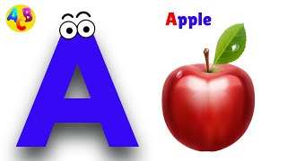 A for apple b for buss  abcd kids song abcd rhymes video abcd learning  abclearningsongs [upl. by Narcis745]