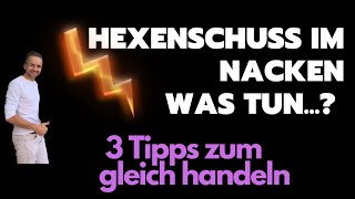 Hexenschuss im Nacken  Was tun [upl. by Julienne463]