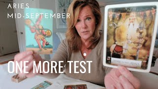 ARIES  One More TEST  Mid September 2024 Zodiac Tarot Reading [upl. by Nicola]