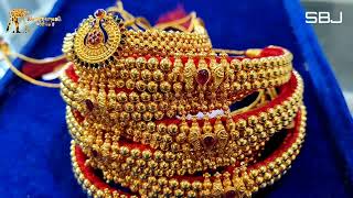 Latest Light Weight Gold Thushi Necklace Designs With weight And Price  Khattarnak videos [upl. by Proud]