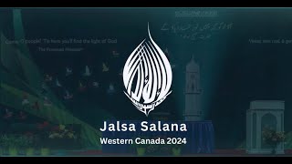 Jalsa Salana Western Canada 2024 Session 1 Day 1  Live Stream [upl. by Yadsendew]