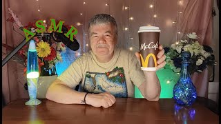 ASMR MCDONALDS BREAKFAST AND WHISPER RAMBLE [upl. by Ebocaj74]