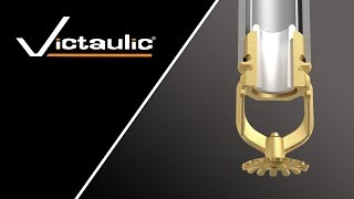 Victaulic FireLock™ Model V36 Dry Sprinkler Animation [upl. by Aitas]