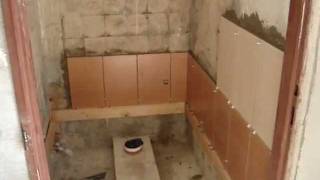 Kompletní přestavba toalety  Toilet renovation  Toilette rekonstruktion [upl. by Anitsrihc]