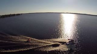 Aerial Footage Over Lake Thonotosassa Florida [upl. by Eyaj805]