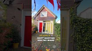 300sqft Backyard ADU Tiny House 🏡 [upl. by Vidovik]