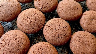 2Ingredient Chocolate Cookies  Bruno Masfer [upl. by Sparrow]