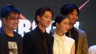 PART 1Satoh Takeru at the quotRurouni KenshinKyoto Infernoquot Asian Red Carpet Event in Manila part 1 [upl. by Parry]