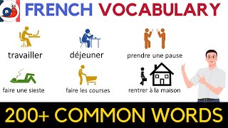 Learn common words in French with pictures Useful Vocabulary [upl. by Aivata]