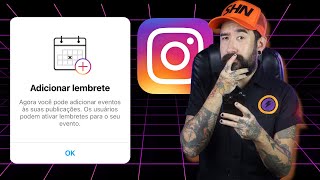 LEMBRETE Como e por que usar a nova função do Instagram [upl. by Akinorev]