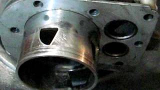 sleeve valve engine ports and sleeve 3of3 [upl. by Anaed]